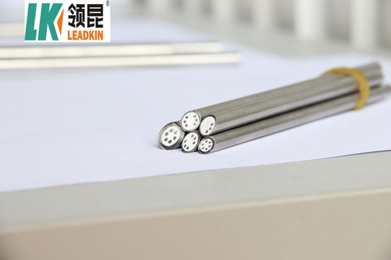 গুণ  SS304 12.7mm RTD Sensor Cable  Extension Wire MgO 3 Core কারখানা